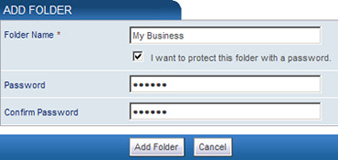 IMAGE: 8i Financial - Add   Folder