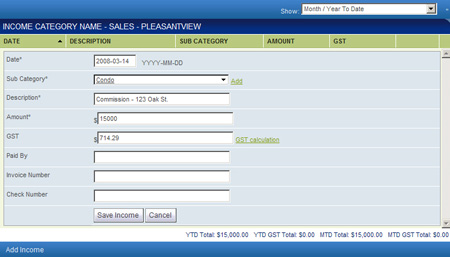 IMAGE: 8i Financial - Add Item