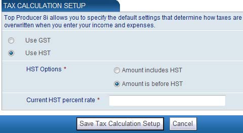 HST Setup