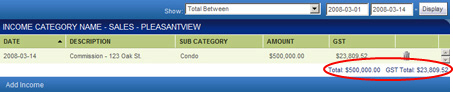 IMAGE: 8i Financial - View Totals