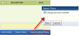 8i Applying a Listing Plan