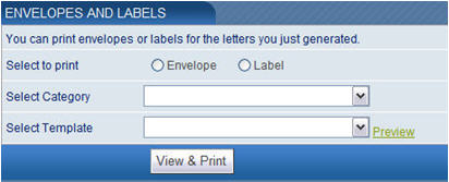 8i Print Envelopes and Labels