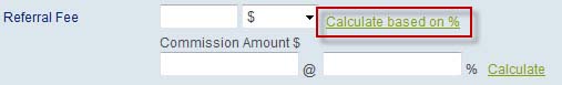 Calculate Referral Fee