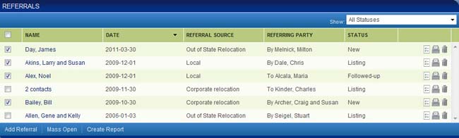 Referrals Summary