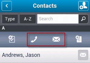 call-email-contacts-list